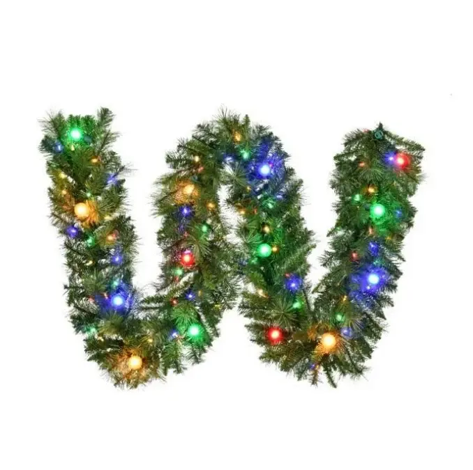 LED Twinkle Belgium Garland, Multibrite