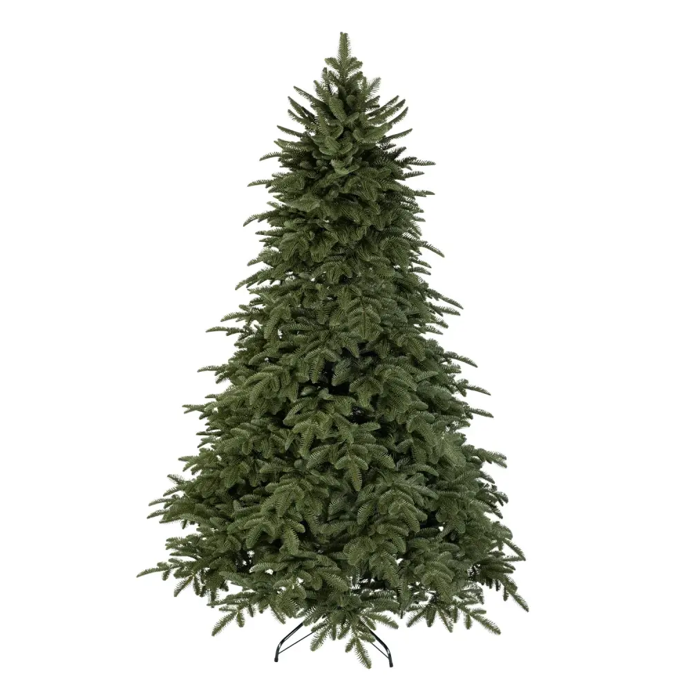Novatom Artificial Christmas Tree Snaptree Nordmann fir, branches crafted high quality polyethylene (PE) - THREE lengths (...