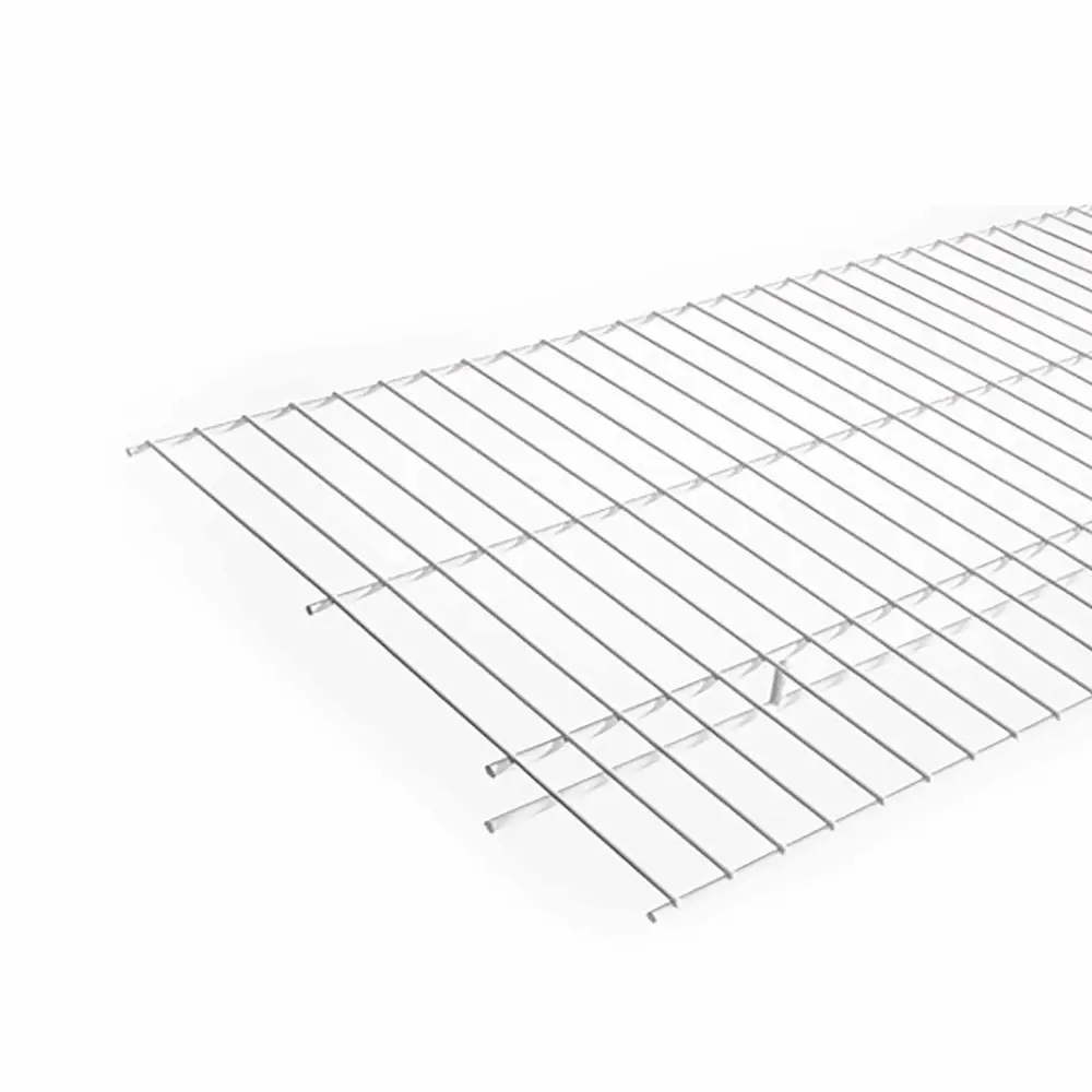 White Metal Coat Rack, 16'' x 72''