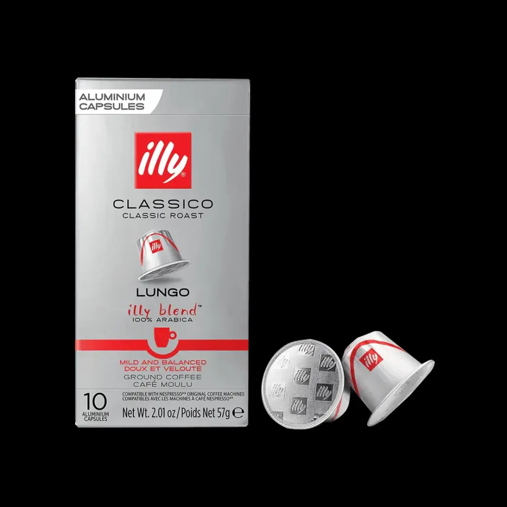Illy Lungo Capsulas Compatibles Nespresso 10 Uds