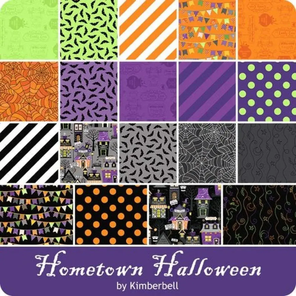 Kimberbell Hometown Halloween Fabric Yard CLICK TO VIEW COLLECTION