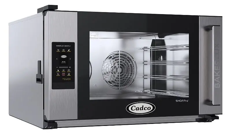Cadco Bakerlux Full Size Digital Convection Oven, TOUCH Panel Side Door, XAFT-04FS-TR