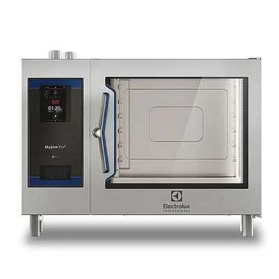 Electrolux Safety Professional SkyLine ProS oven 6 full sheet pans (18" X 26")touch-electric 208V -boilerless, 2...