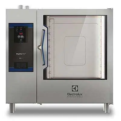 Electrolux Tough Professional SkyLine ProS oven 10 full sheet pans (18" X 26")touch-gas 120V -boilerless, 219683...