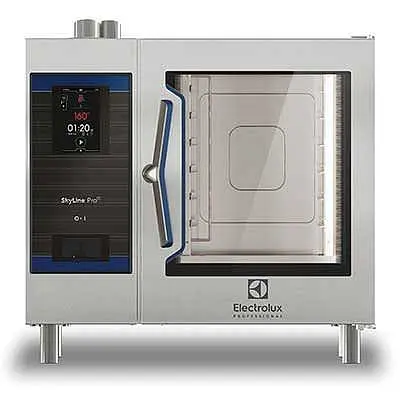 Electrolux Weatherproof Professional SkyLine ProS oven 6 half sheet pans (13" X 18") or 6 hotel pans (12" X...