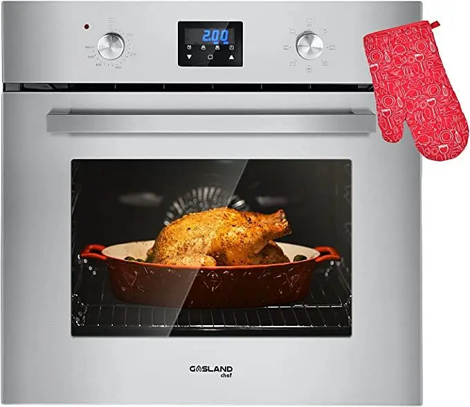 GASLAND 24" Constructed- Electric Oven, 9 Cooking Function, 2800W, Steel, ES609DS