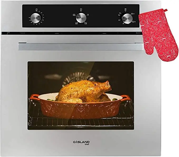 GASLAND 24" Constructed- Liquid Propane Oven, 6 Cooking Function, Steel, GS606MSLP