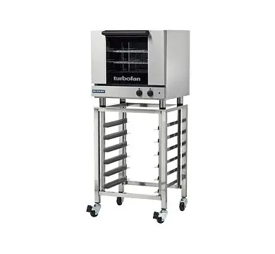 Moffat Turbofan E23M3 and SK23 Stand - Half Size Sheet Pan Manual / Electric Convection Oven on Stainless Steel Stand, E23...