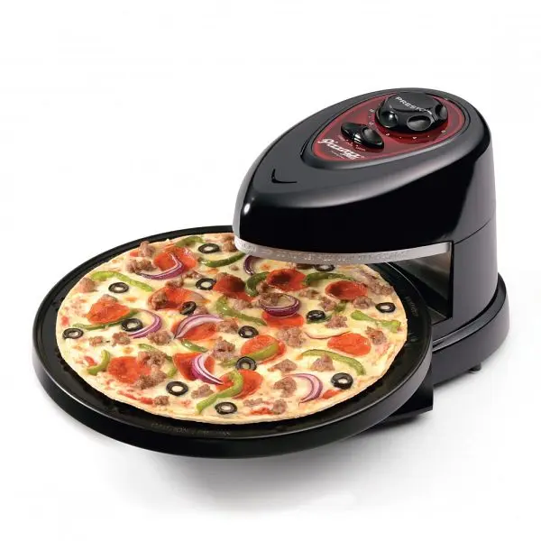 Presto Adjustable Pizzazz Plus Rotating Pizza Oven, 03430
