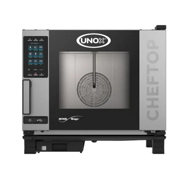 UNOX 5 Gn1/1 Electric Plus Combi Oven -Left, XAVC-0511-EPLM