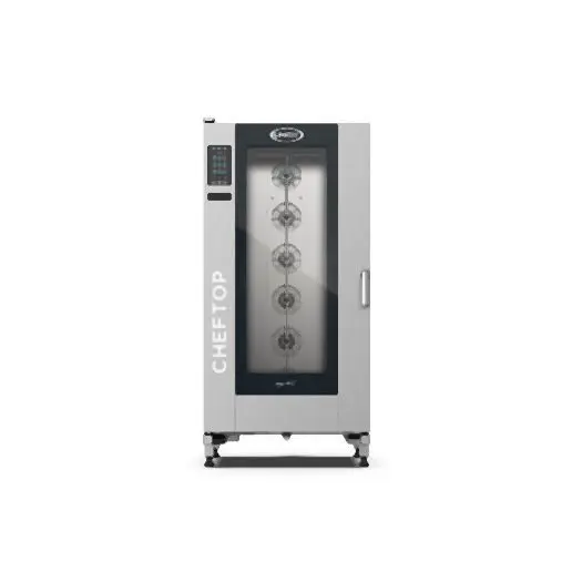 UNOX 20 Gn2/1 Plus Gas Combi Oven - Left, XAVL-2021-NPLS