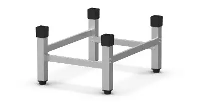 UNOX Tool-Free Gn 1/1 Space-saving Low Open Stand, XWCRC-0013-L