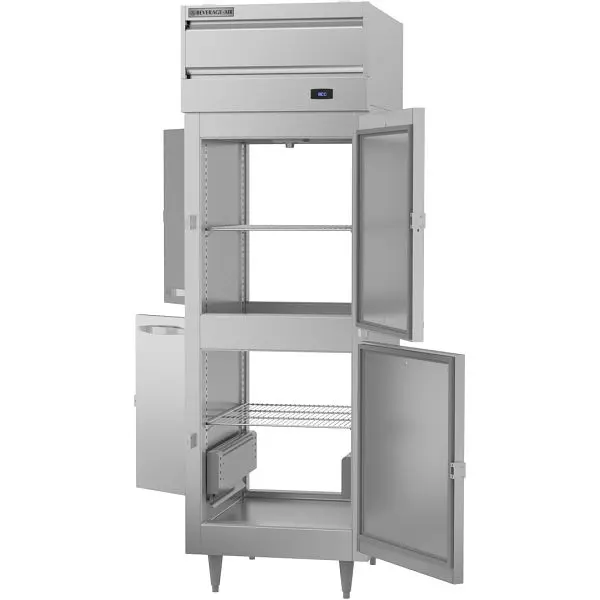 Beverage-Air P-Series Pass-Thru Warming Cabinet, Exterior Dimensions: WxDxH: 26 1/2” X 38 1/4” X 83 1/8", PH1-1HS-PT