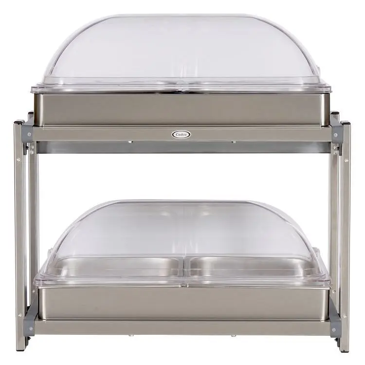 Cadco Glow Multi-Level Buffet Server Reeltop Lids, CMLB-24RT