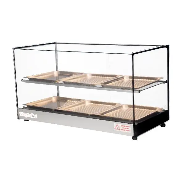 Skyfood Fortified Presentation Full Case, Heated Deli, Countertop, 6 pans, design 3, FWDS2-33-6P
