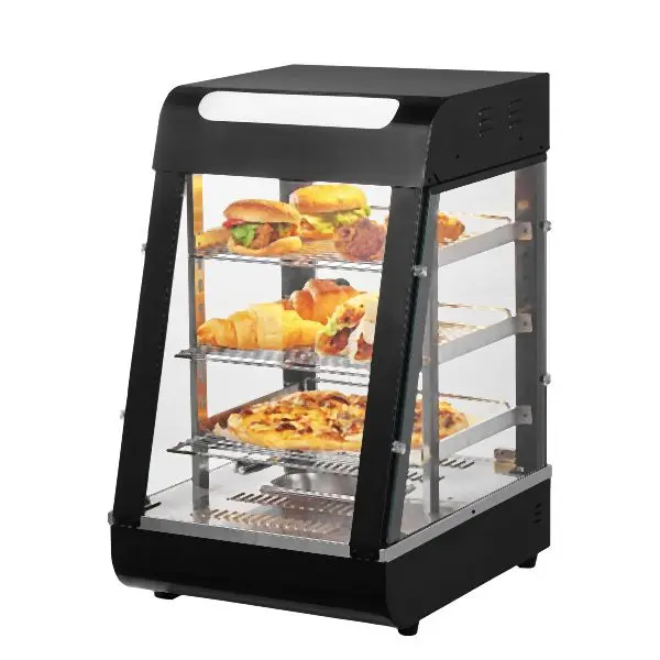 VEVOR 3-Tier Commercial Food Warmer Presentation Countertop Pizza Cabinet Light, 1000W, TYZSJ3C15YCY7UZXWV1