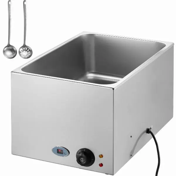 VEVOR Commercial Electric Food Warmer Countertop Buffet, Bain Marie, 22 x 13.4 x 11.4 , SYSPBWQWPYXS2CDN4V1