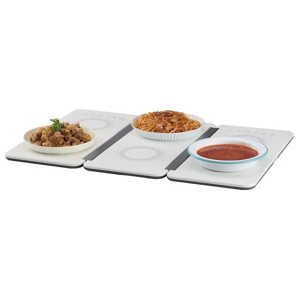 VEVOR Ready-to-Use Electric Warming Tray, 18.9" x 10.2" Travel-friendly Cold Reeled Sheet Heating Tray Temperatu...
