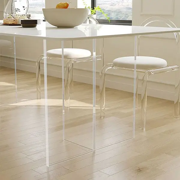 Contemporary 1/7 Pieces Dining Set Rectangle Stone Dining Table Kitchen