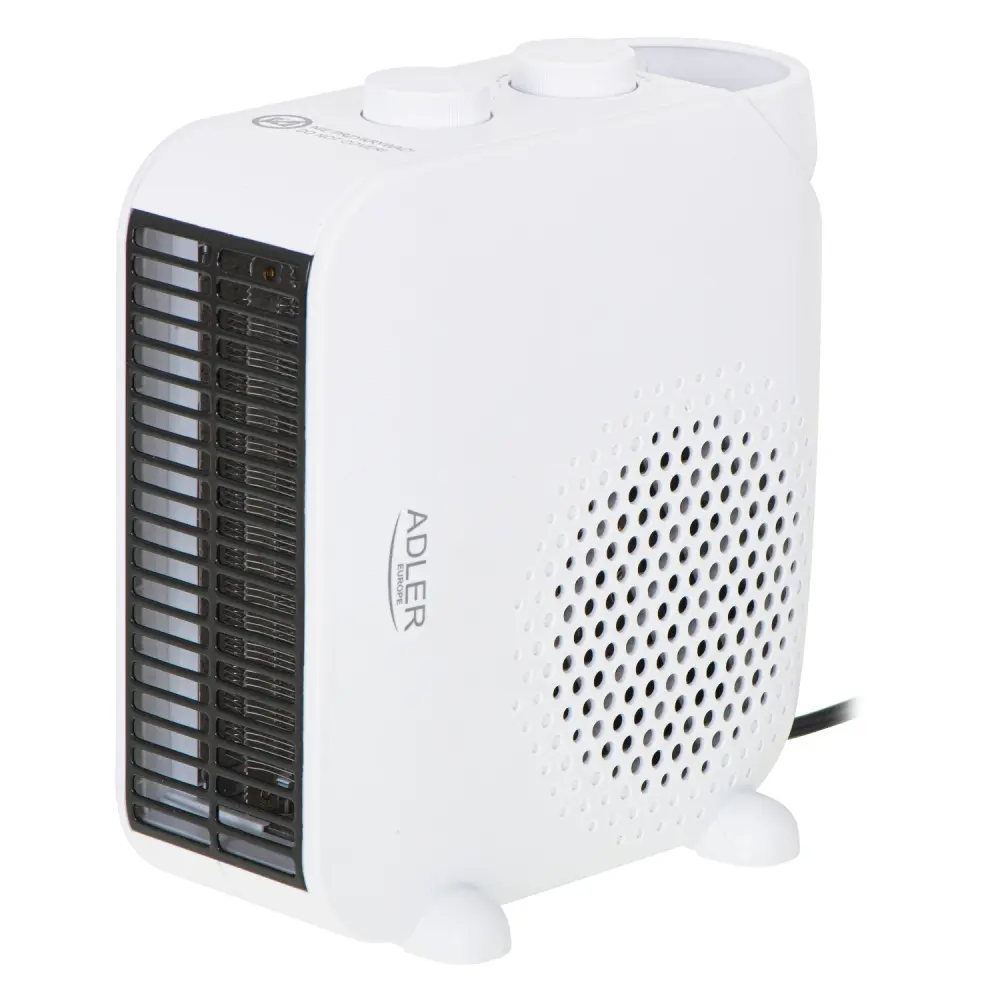 Adler fan heater, paired function, cold blow, 2000W, white, AD 7725