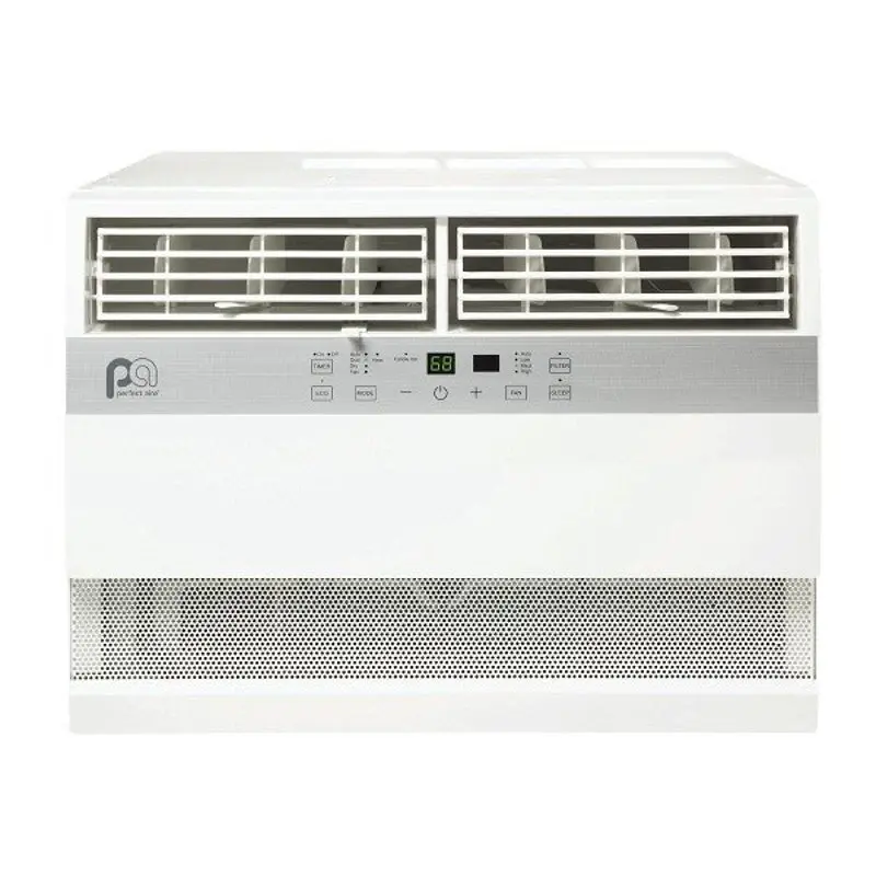 Perfect Aire 4PACH8000 Air Conditioner, 115 V, 8000 Btu Cooling, 10.9 EER, 300 to 350 sq-ft Coverage Area, 58 dB, Snow
