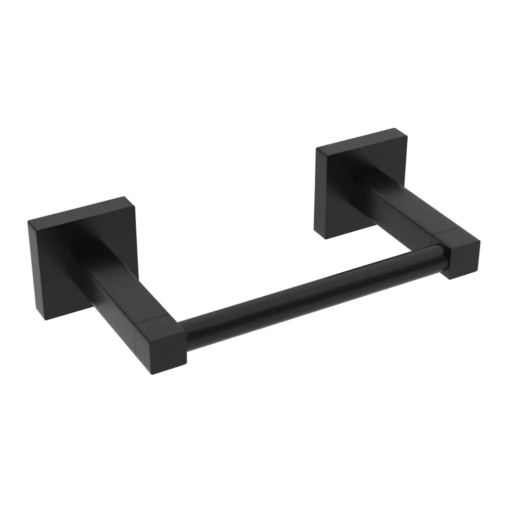 Smart WiFi Enabled Porte-papier toilette pivotant chauffant - Noir mat