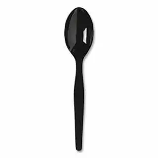 Dixie IntelligentStock® Series O Refill Combo Spoon, Ebony, 960 pieces per carton, SSS51