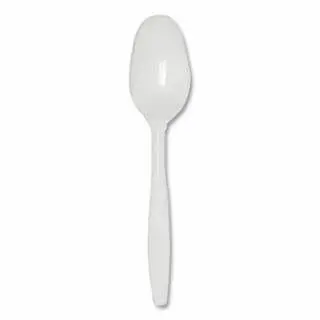 Dixie IntelligentStock® Series B Refill Spoons, Forks, Knives, Combo Spoon, White, 960 pieces per carton, SSS21P