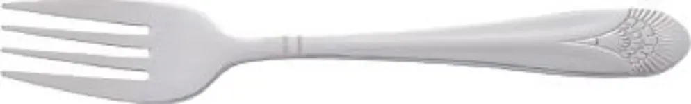 International Adjustable Tableware Cosmopolitan 18/0 Stainless Salad Fork 7", Polished Silver, Quantity: 12 pieces, C...