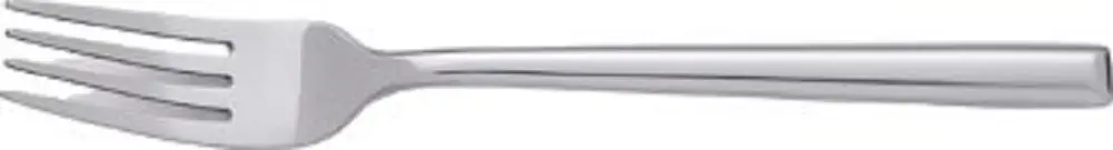International Bright Tableware Savor 18/0 Stainless Euro Dinner Fork 8-5/8", Silver, Quantity: 12 pieces, SA-229 Inte...