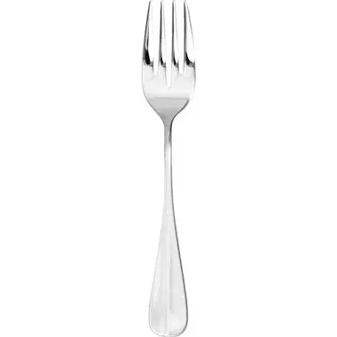 International CSA-Approved Tableware Baguette 18/0 Stainless Salad Fork 6-1/2", Silver, Quantity: 12 pieces, BA-222 I...
