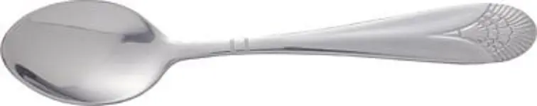 International Distinctive Tableware Cosmopolitan 18/0 Stainless Teaspoon 6-1/4", Silver, Quantity: 12 pieces, CS-111 ...