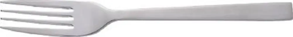 International Environmentally-Safe Tableware Gallery 18/0 Stainless Euro Dinner Fork 9-1/4", Silver, Quantity: 12 pie...
