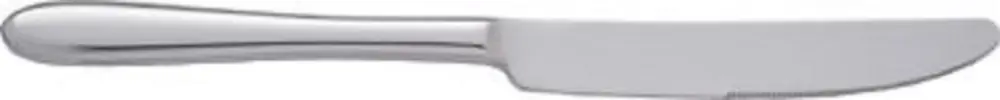 International Extra-Strong Tableware Luminosity 18/0 Stainless Dinner Knife 9-1/2", Brushed Silver, Quantity: 12 piec...
