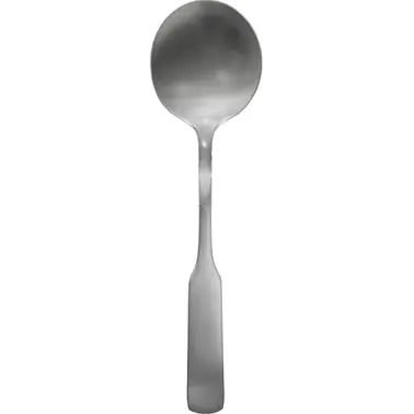 International Premium Tableware Manchester 18/0 SS Satin Finish BouiIlon Spoon 6", Silver, Quantity: 12 pieces, MN-11...