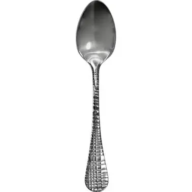 International Professional-Grade Tableware Dresden 18/8 Stainless Dessert Spoon 7-1/4", Brushed Silver, Quantity: 12 ...