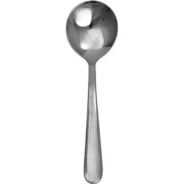 International Professional-Grade Tableware Windsor Medium 18/0 Stainless Bouillon Spoon 5-3/4", Silver, Quantity: 36 ...