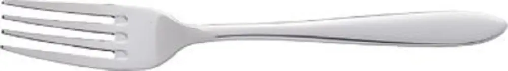International Protective Tableware Luminosity 18/0 Stainless Euro Dinner Fork 8-5/8", Silver, Quantity: 12 pieces, LU...