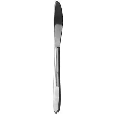 International Recyclable Tableware Sinclair 18/0 Stainless Dinner Knife 8-7/8", Polished Silver, Quantity: 12 pieces,...