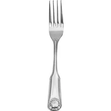International Simple Tableware Nautilus 18/0 Stainless Dinner Fork 7-1/2", Polished Silver, Quantity: 12 pieces, NA-2...