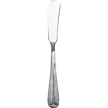 International Streamlined Tableware Oxford 18/0 SS Satin Finish Butter Knife/Disseminateer 6-3/4", Silver, Quantity: ...