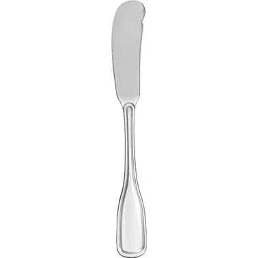 International Tableware Berkley 18/0 Oil Stainless Butter Knife/Disseminateer 6-1/8", Polished Silver, Quantity: 12 p...