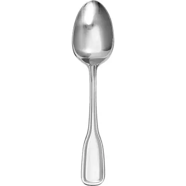 International Tableware Berkley 18/0 Water-Based Stainless Dessert Spoon 6-5/8", Chrome Silver, Quantity: 12 pieces, ...
