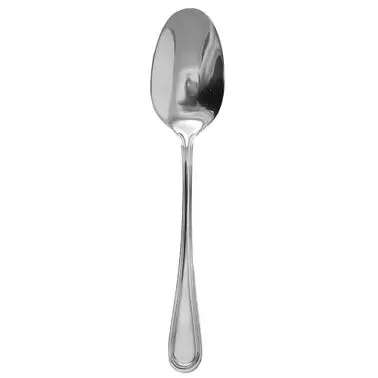 International Tableware Carlow 18/8 Oil Stainless Table/Serving Spoon 9-1/4", Polished Silver, Quantity: 12 pieces, C...
