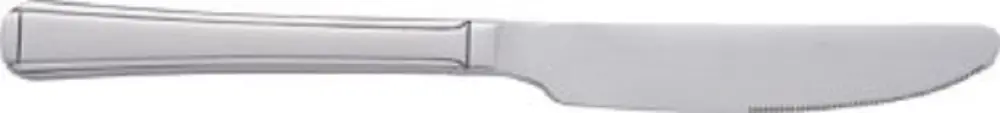 International Tableware Claymore 18/0 Stainless Dinner Knife 8-5/8", Brushed Silver, Quantity: 12 pieces, CL-331