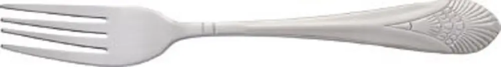 International Tableware Cosmopolitan 18/0 Stainless Euro Dinner Fork 8-5/8", Brushed Silver, Quantity: 12 pieces, CS-229