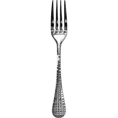 International Tableware Dresden 18/8 Oil Stainless Dinner Fork 7-1/2", Chrome Silver, Quantity: 12 pieces, DR-221