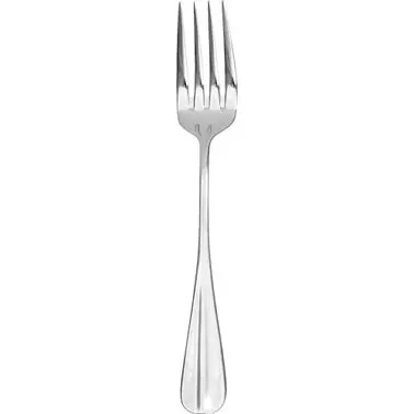 International Tableware Dunmore 18/8 Stainless Dinner Fork 7-1/4", Brushed Silver, Quantity: 12 pieces, DU-221
