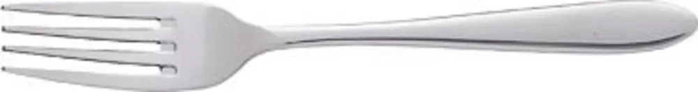 International Tableware Luminosity 18/0 Gel Stainless Dinner Fork 8", Polished Silver, Quantity: 12 pieces, LU-221