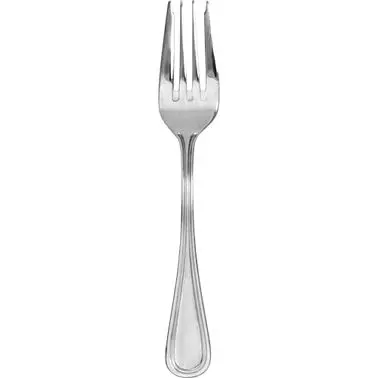 International Tableware Madrid 18/0 Stainless Salad Fork 6-3/4", Polished Silver, Quantity: 12 pieces, MA-222